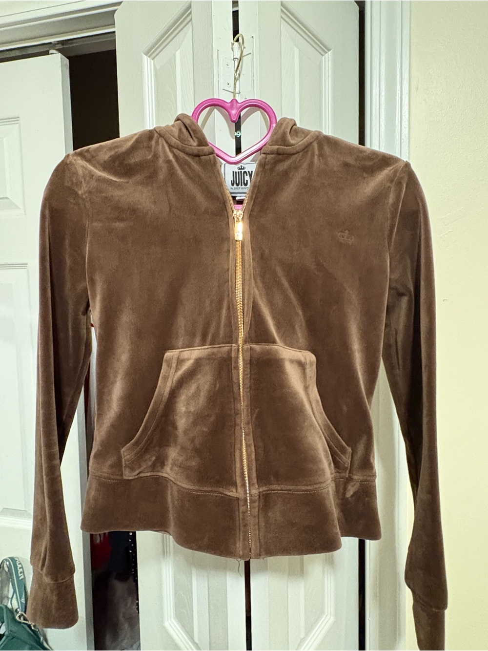 Juicy Couture Brown Velour Set